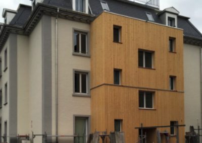 Anbau und Erneuerung eines Mehrfamilienhauses in Winterthur